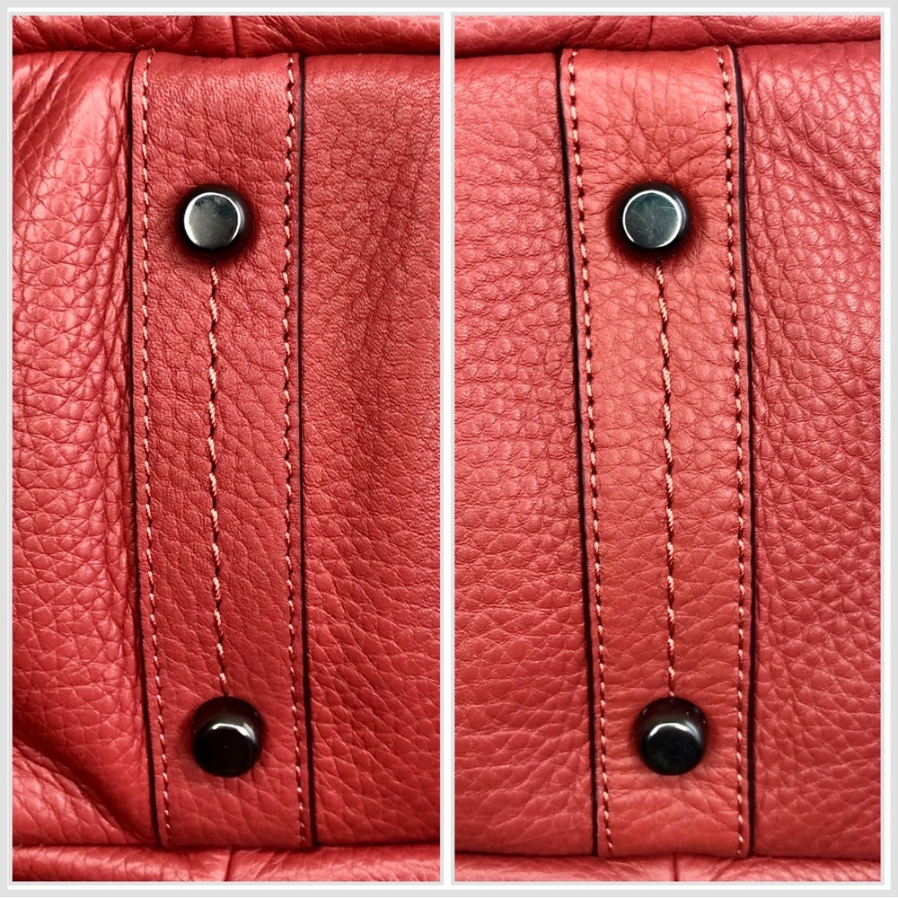Coach 1941 Bandit Hobo 39 Washed Red - Picture 6 of 12